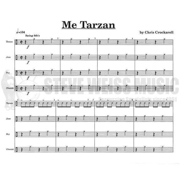 Crockarell-Me Tarzan (SP)