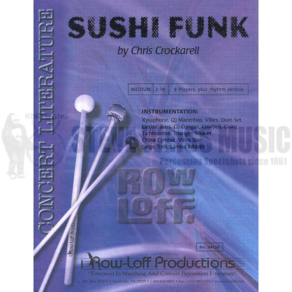 Crockarell-Sushi Funk (SP)-V/X/2M/P/CB