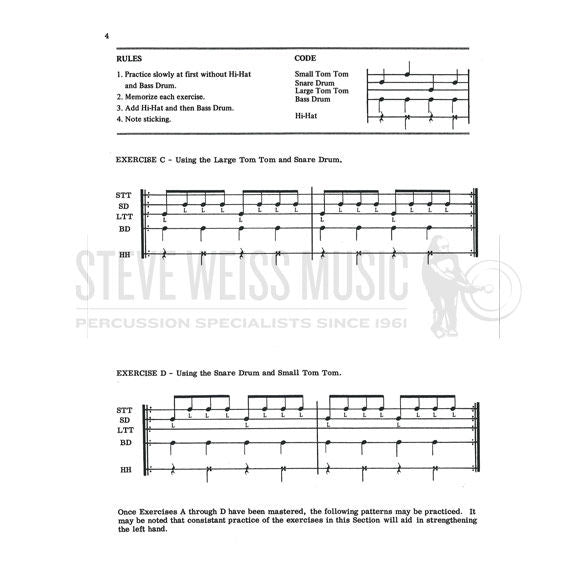Cusatis-Rudimental Patterns for Drumset REVISED