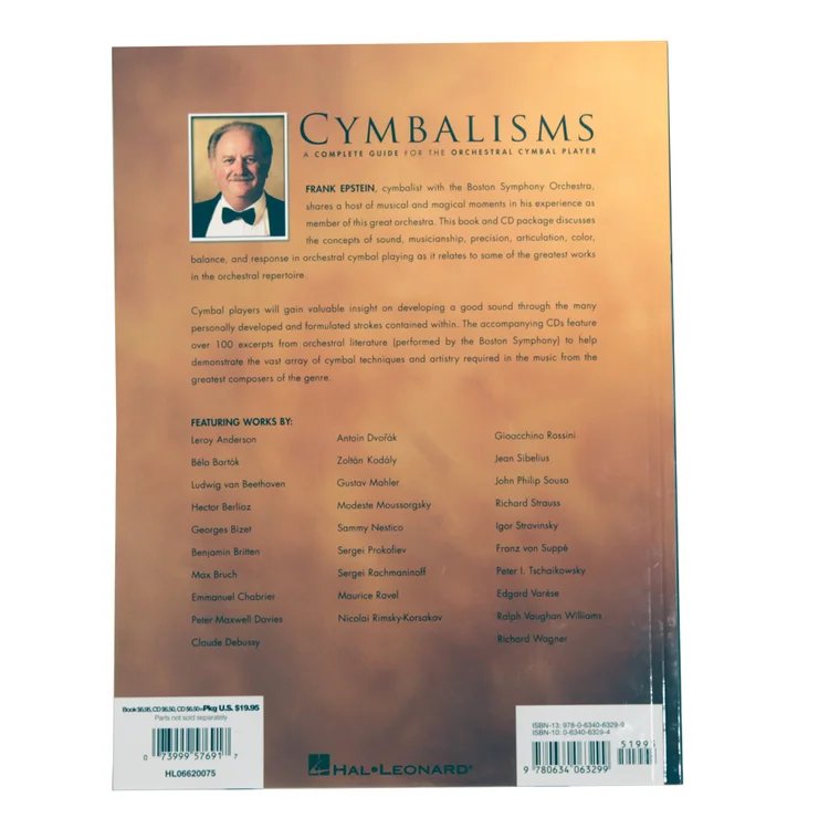 Cymbalisms by Frank Epstein Back Cover