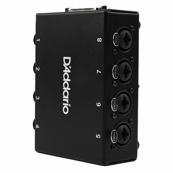 D’Addario 8 Channel Modular Snake System Stage Box