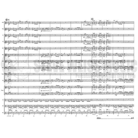 D'Rivera, Paquito-Afro arr. Oddis-B/V/C/3-4M/4T/DS/P/BG/PN-SP