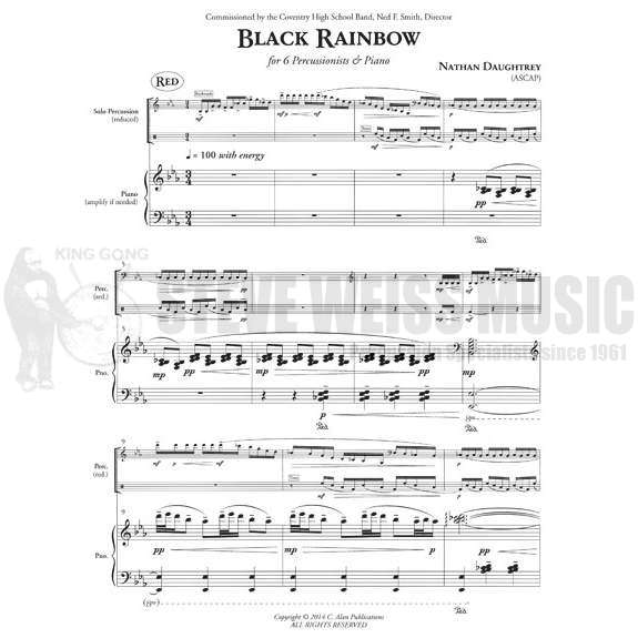 Daughtrey-Black Rainbow (SP)-B/V/Cro./X/M/4T/P/PN