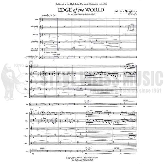 Daughtrey-Edge of the World (5-6 Player Version) B/V/C/1-2M