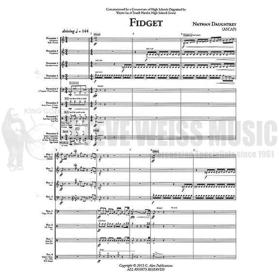 Daughtrey-Fidget (SP)-B/V/C/X/2M/4T/P