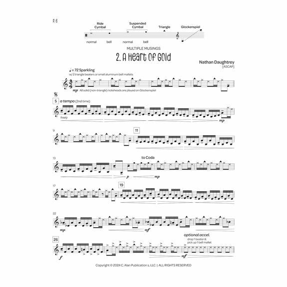 Daughtrey-Multiple Musings Multiple Musings (5 Graduated Solos for the Multi-Percussionist)