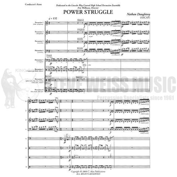 Daughtrey-Power Struggle (SP)-B/2V/X/M/4T/P