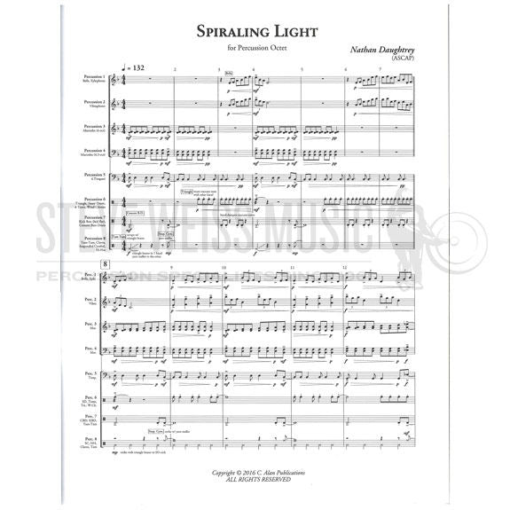 Daughtrey-Spiraling Light (SP)-B/V/X/2M/4T/P