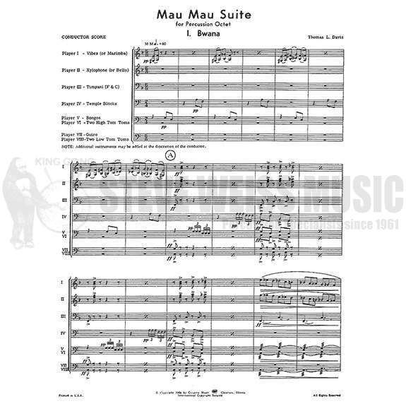 Davis-Mau Mau Suite(SP)