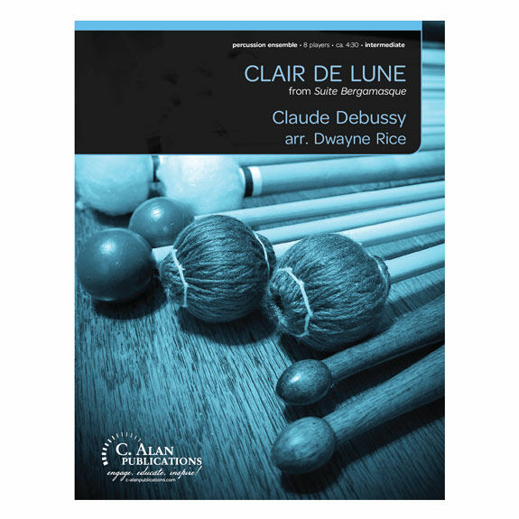 Debussy-Clair de Lune arr. Rice(SP) B/2V/C/4M