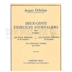 Delecluse-(Bk 2) 200 Daily Exercises for Xylophone