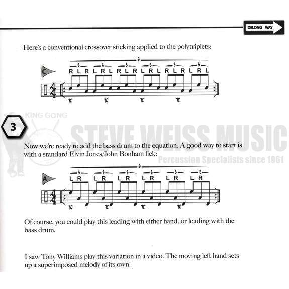 Delong-Delong Way to Polyrhythmic Creativity (w/CD)