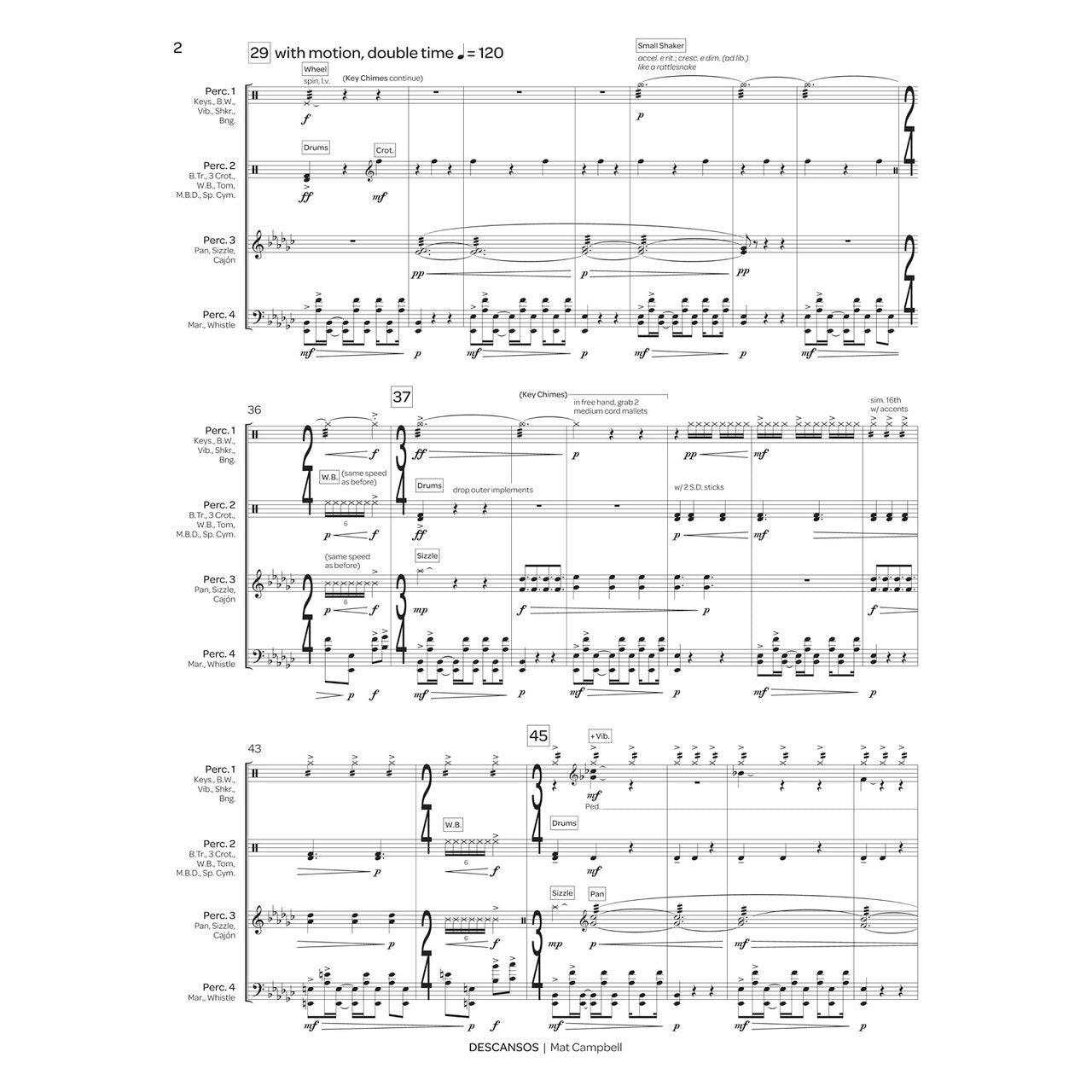 Campbell Descansos sample