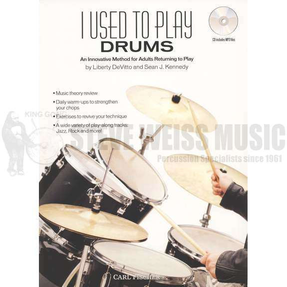DeVitto/Kennedy-I Used to Play Drums (w/mp3 CD)