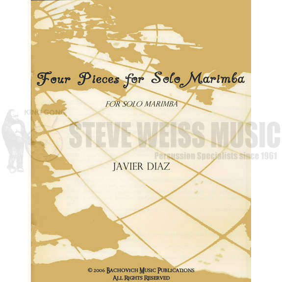 Diaz-Four Pieces for Solo Marimba-M OS