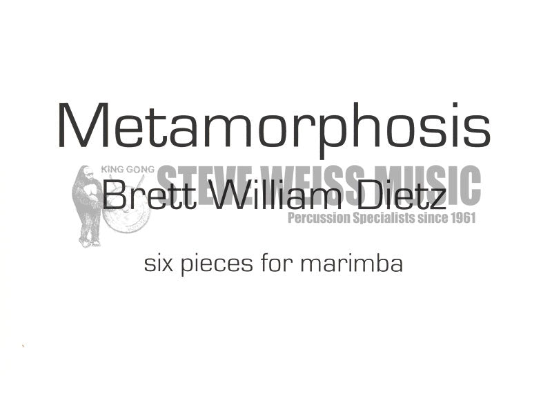 Dietz-Metamorphosis(six pieces for marimba)-M OS
