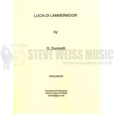 Donizetti-Lucia di Lammermoor (Perc/Timp parts ed. by T. Dimond)
