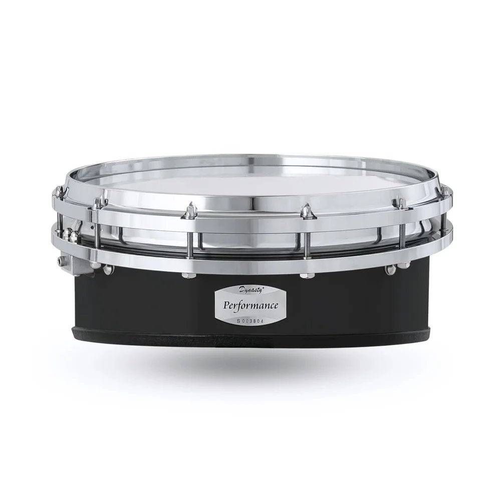 Dynasty Performance Wedge Marching Snare - 14'' Snare with Chrome hardware - Black MS-W14W-B