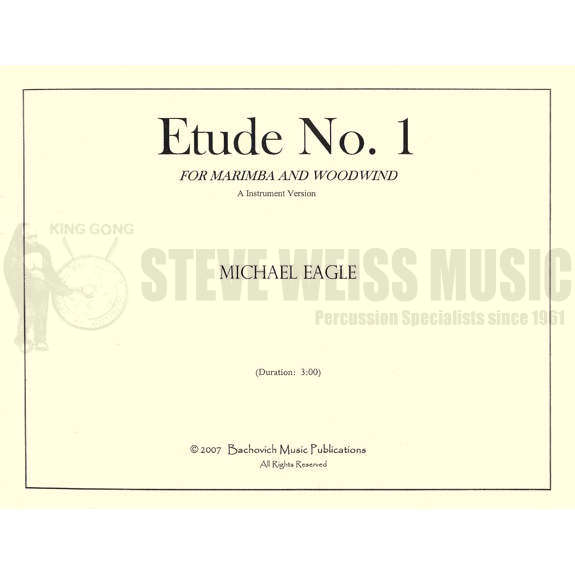 Eagle-Etude No. 1 A VERSION (SP)-M/A woodwind inst.