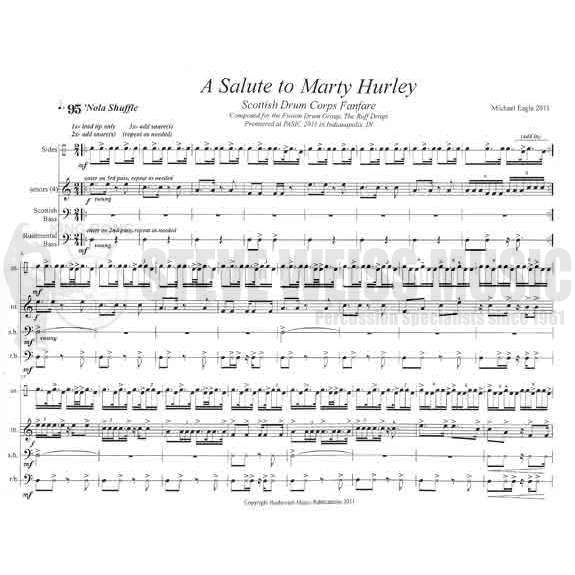 Eagle-Salute to Marty Hurley, A (SP)-P