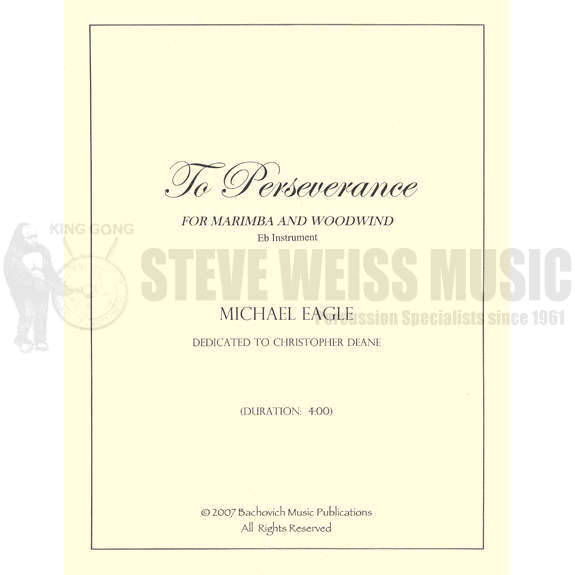 Eagle-To Perseverance E FLAT VERSION (SP)-M/Eb woodwind inst.