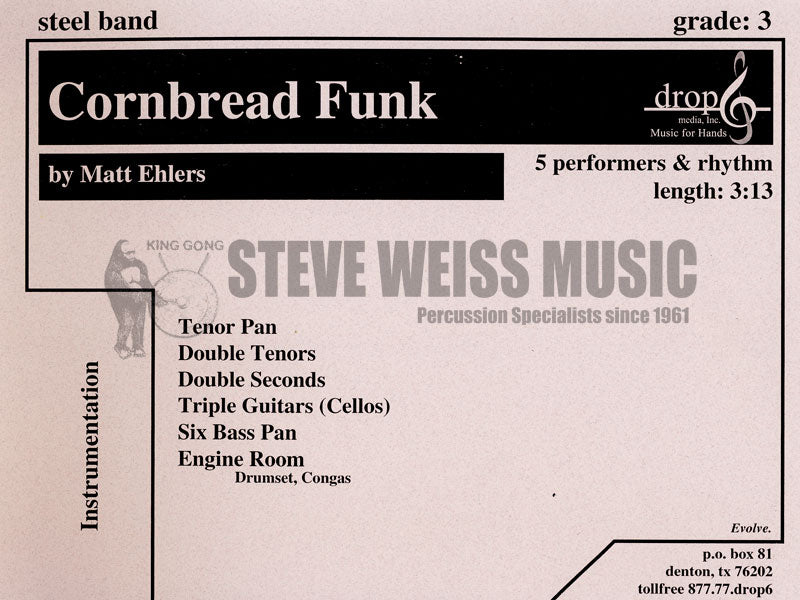 Ehlers-Cornbread Funk (SP)-Steel band