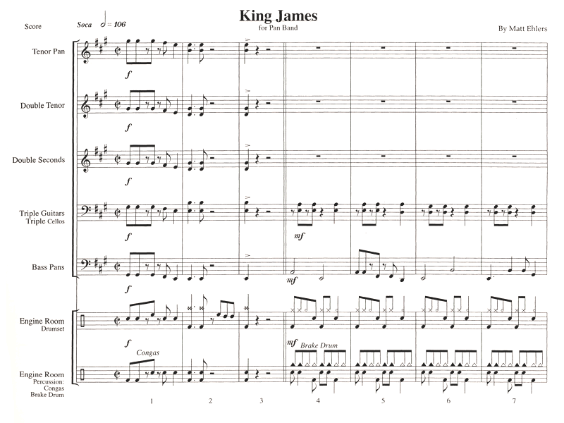 Ehlers-King James (SP)-Steel band