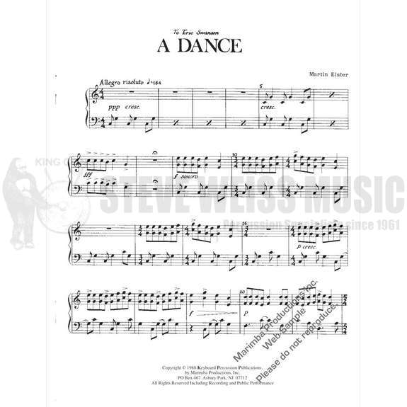 Elster-Four Pieces for Solo Marimba
