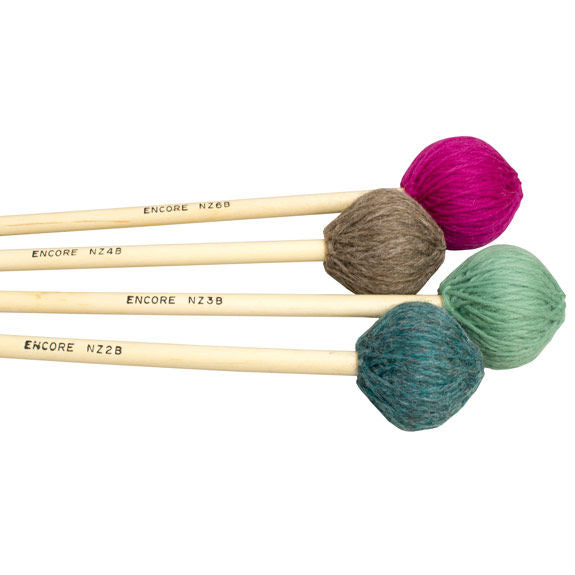 Encore GRADB Nancy Zeltsman Graduated Birch Mallet Set | Steve