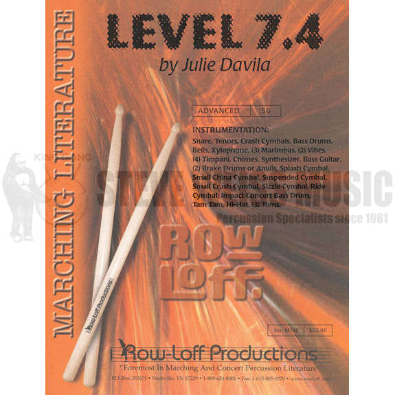 England/Davila/Mason/Fronzaglia/Schletzer-Advanced WDL Show 6 (SP)-Drumline/B/2V/X/3M/5T/P