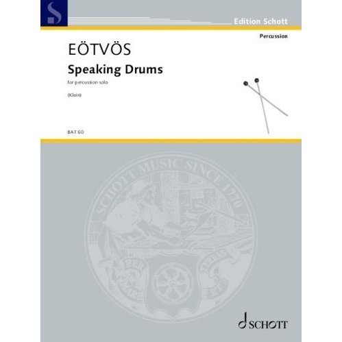 Eotvos-Speaking Drums arr. Klein (unaccompanied solo version)-1T/P