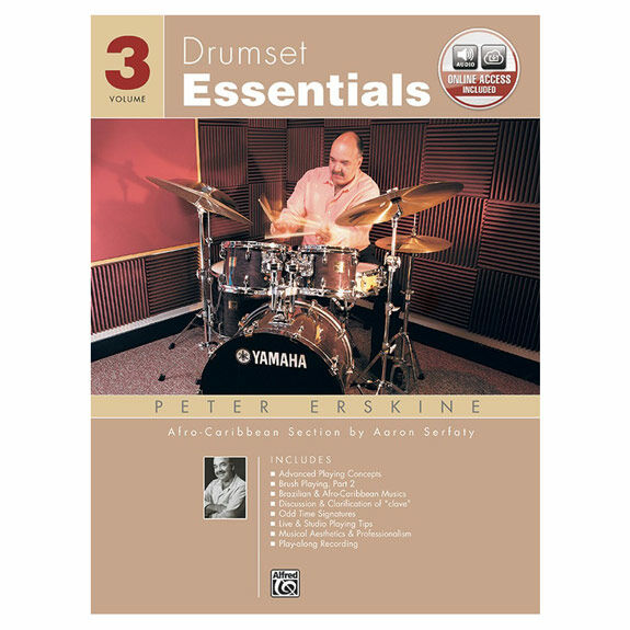 Erskine-Drumset Essentials vol. 3 (Online Audio Access Included)