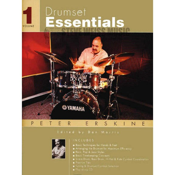 Erskine-Drumset Essentials Volume 1 (w/CD)