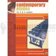 Ervin-Contemporary Etudes for 3 & 4 Mallets - M