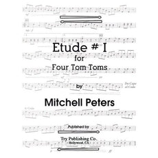 Etude # 1 For Four Tom-Toms by Mitchell Peters