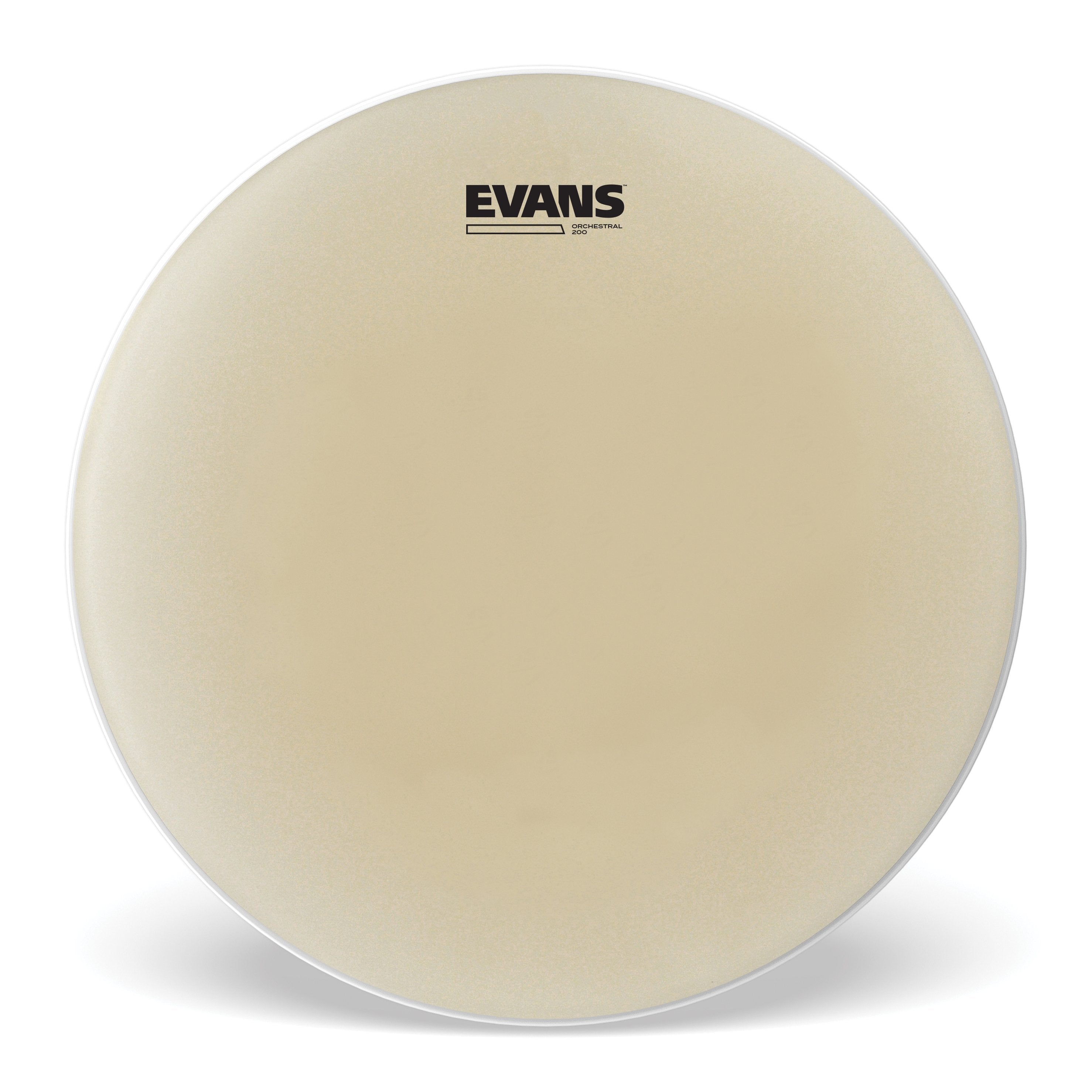 Evans 14" Orchestral 200 Snare Side Drum Head - Image 1