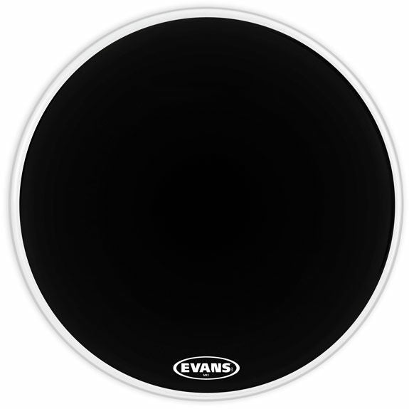 Evans 30" MX1 Black Marching Bass Drum Head (Old Logo)