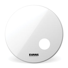 Evans EQ3 Smooth White Resonant Bass Drumhead - 22" - Image 1
