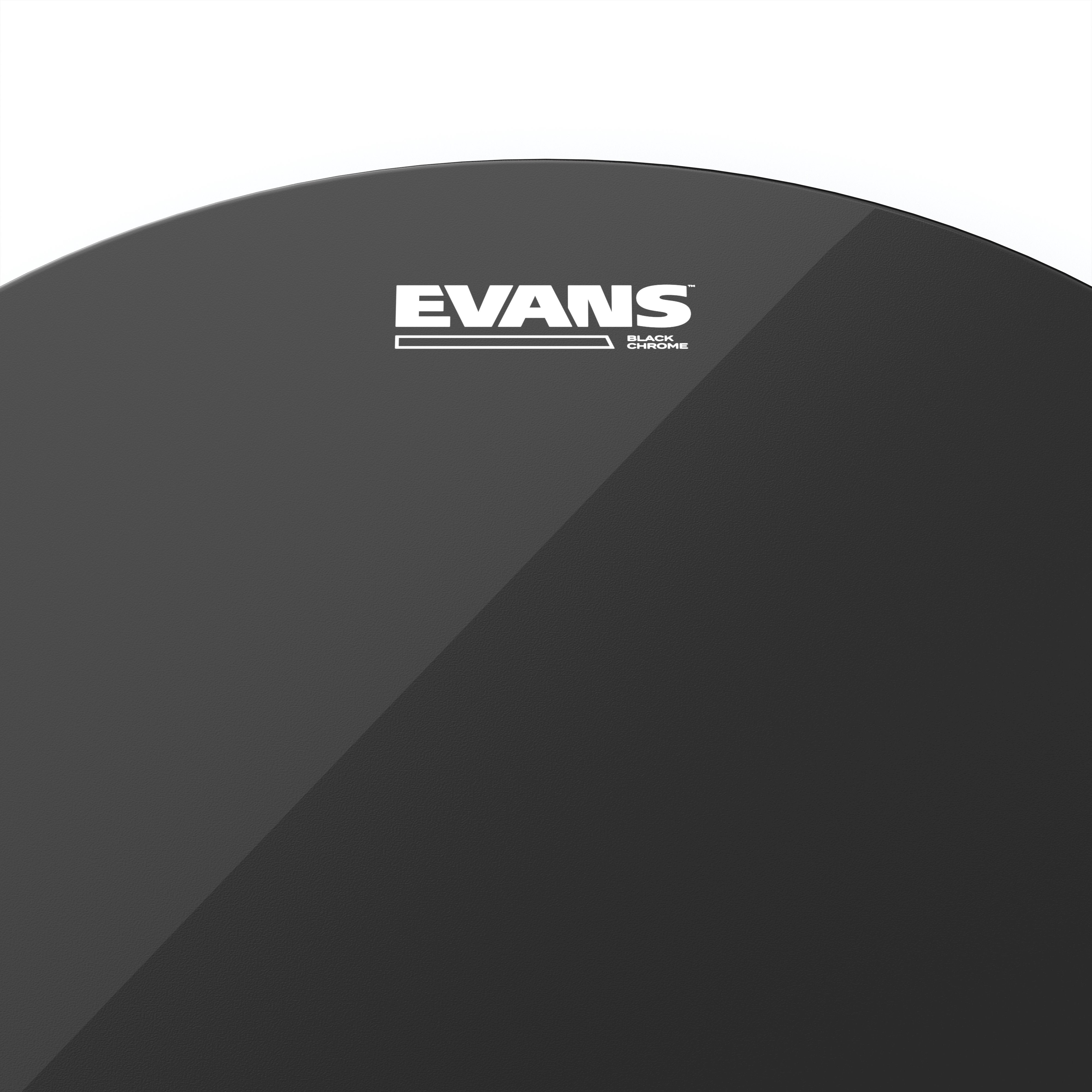Evans Black Chrome Drumhead - 18" - Image 2