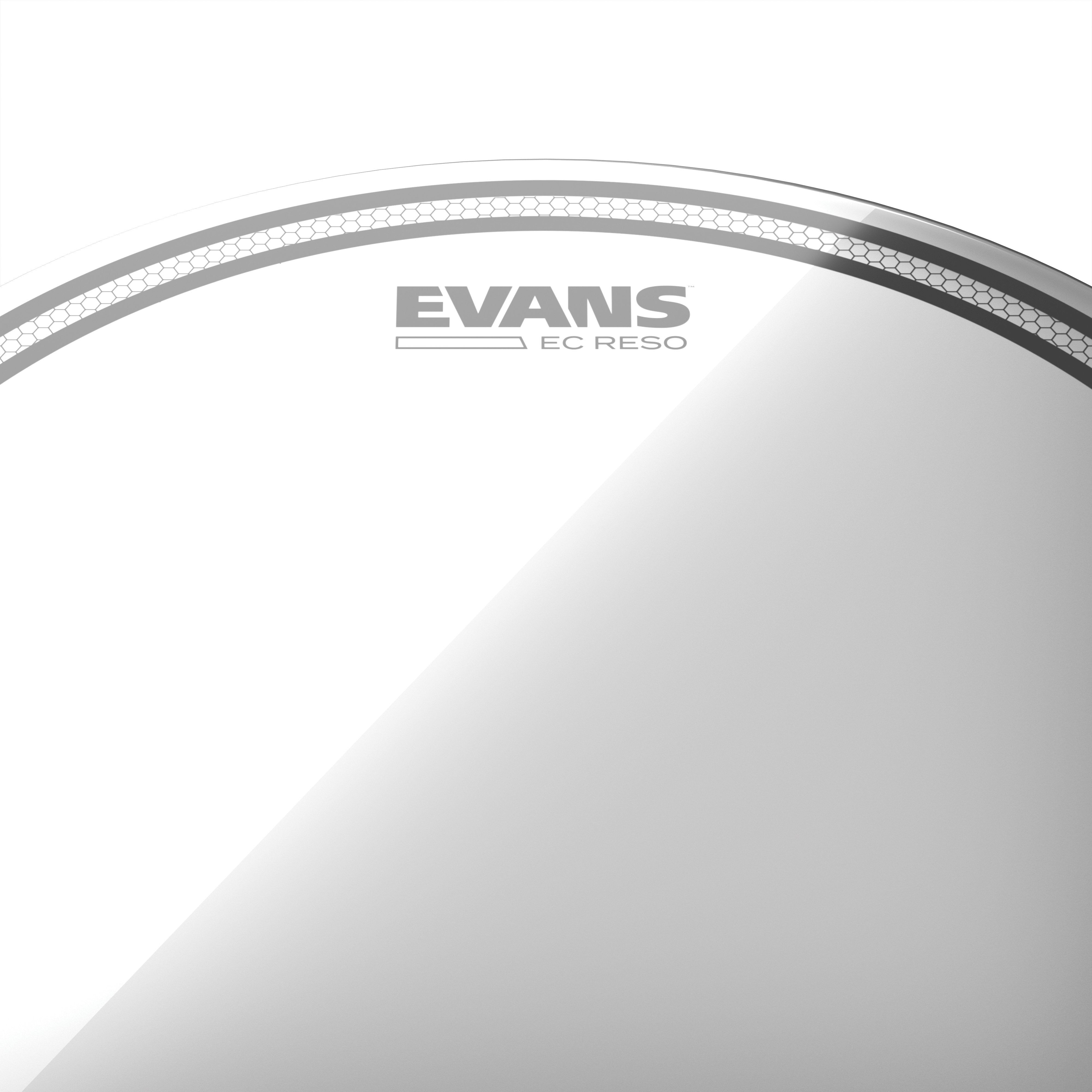 Evans EC Resonant Drumhead - 10" - Image 2