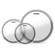 Evans EC2 SST Clear Fusion Tom Head Pack - 10"/12"/14" - Image 1