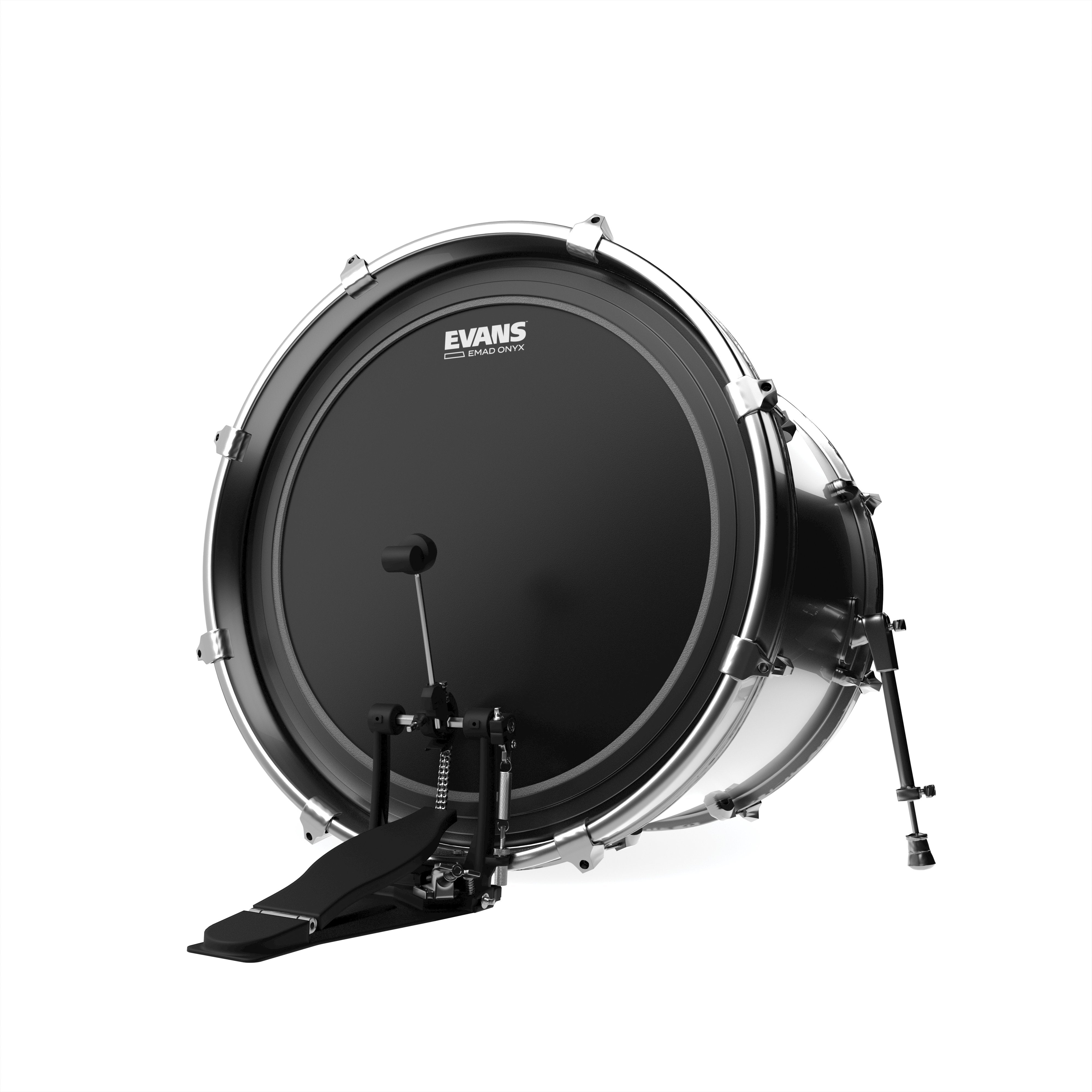 Evans EMAD Onyx Batter Bass Drumhead - 20" - Image 3
