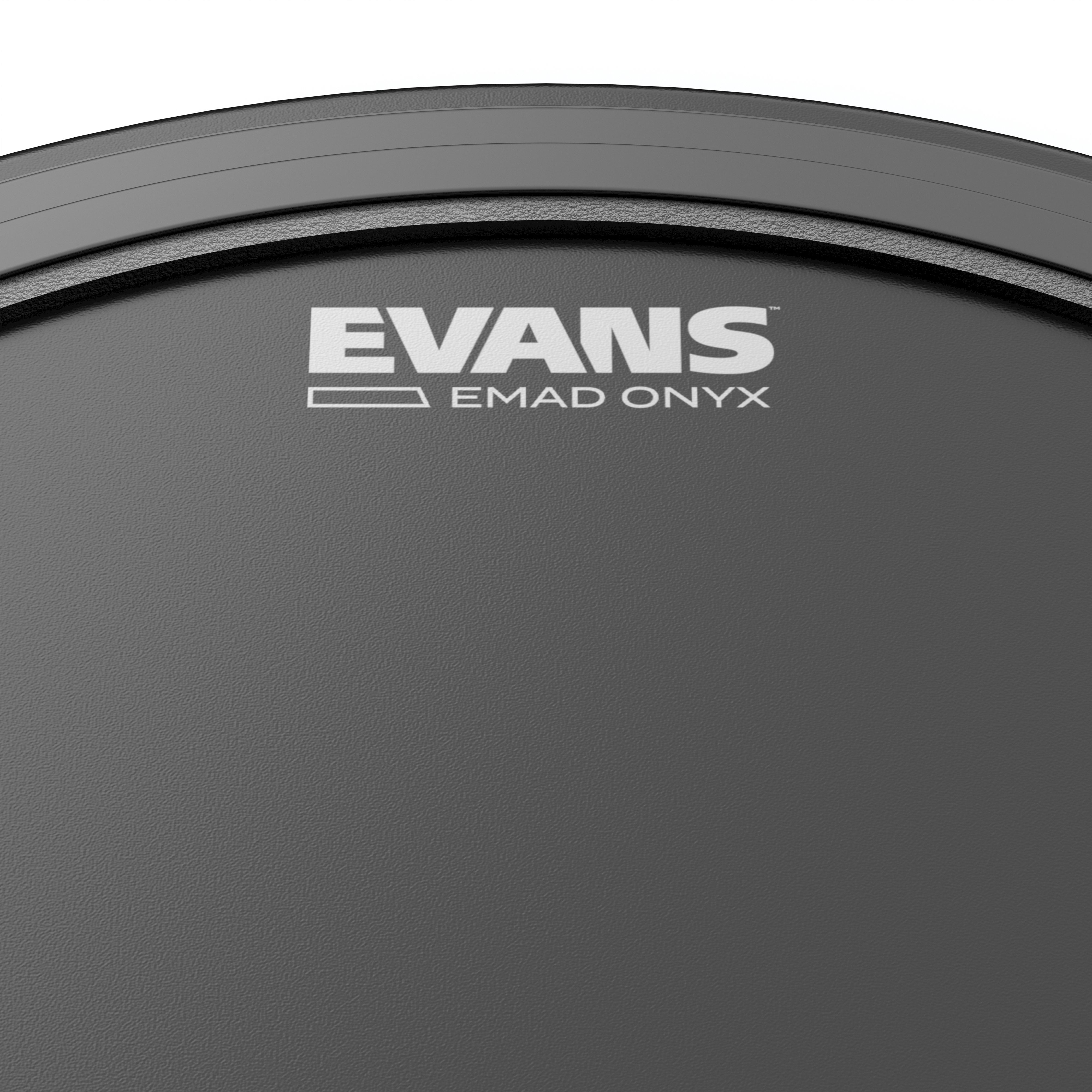 Evans EMAD Onyx Batter Bass Drumhead - 22" - Image 2