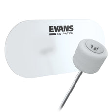 Evans EQ Bass Drum Patch - Plastic Double Pedal - Image 1