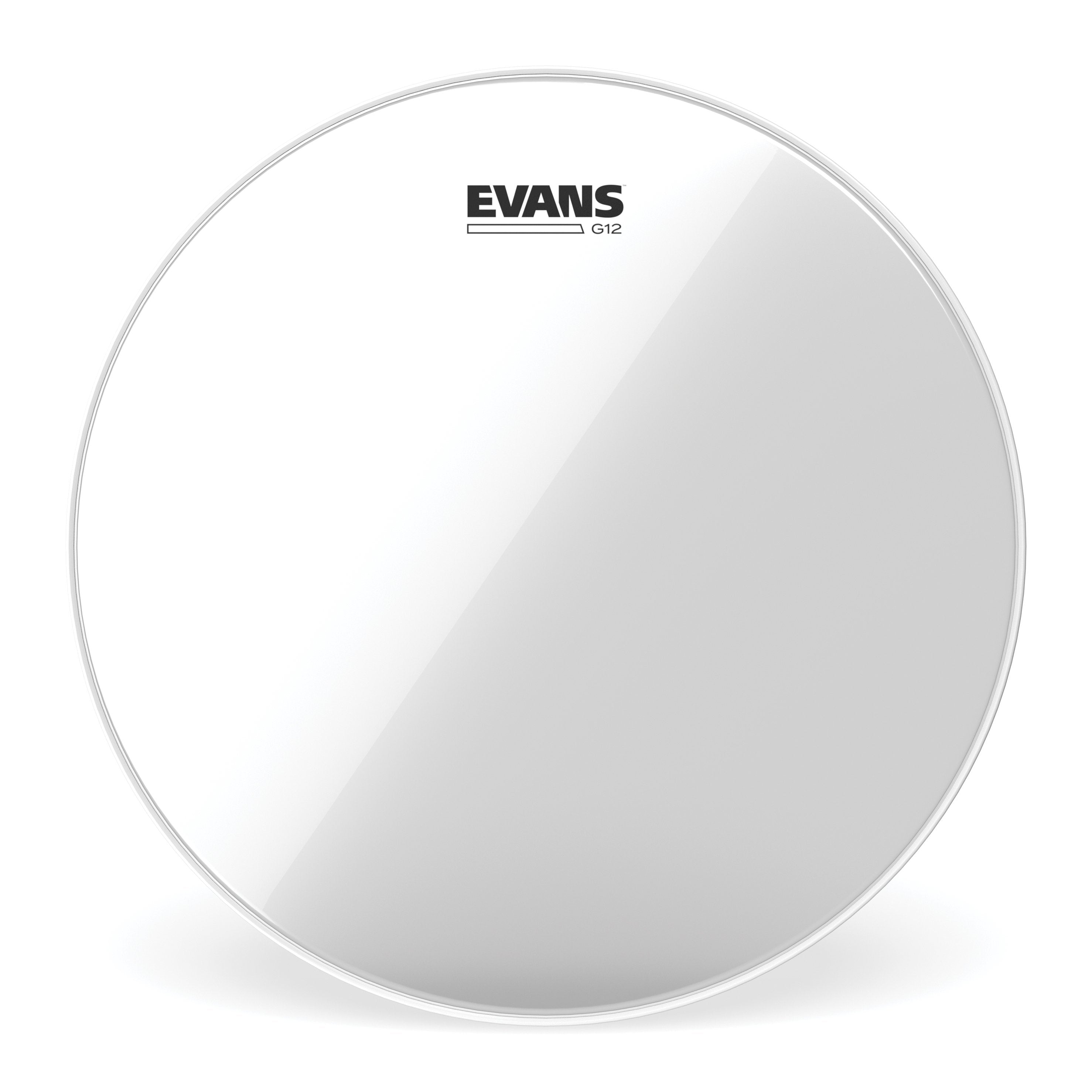 Evans G12 Clear Drumhead - 12" - Image 1