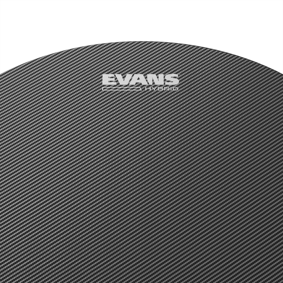 Evans Hybrid Grey Marching Snare Drumhead - 13" - Image 2