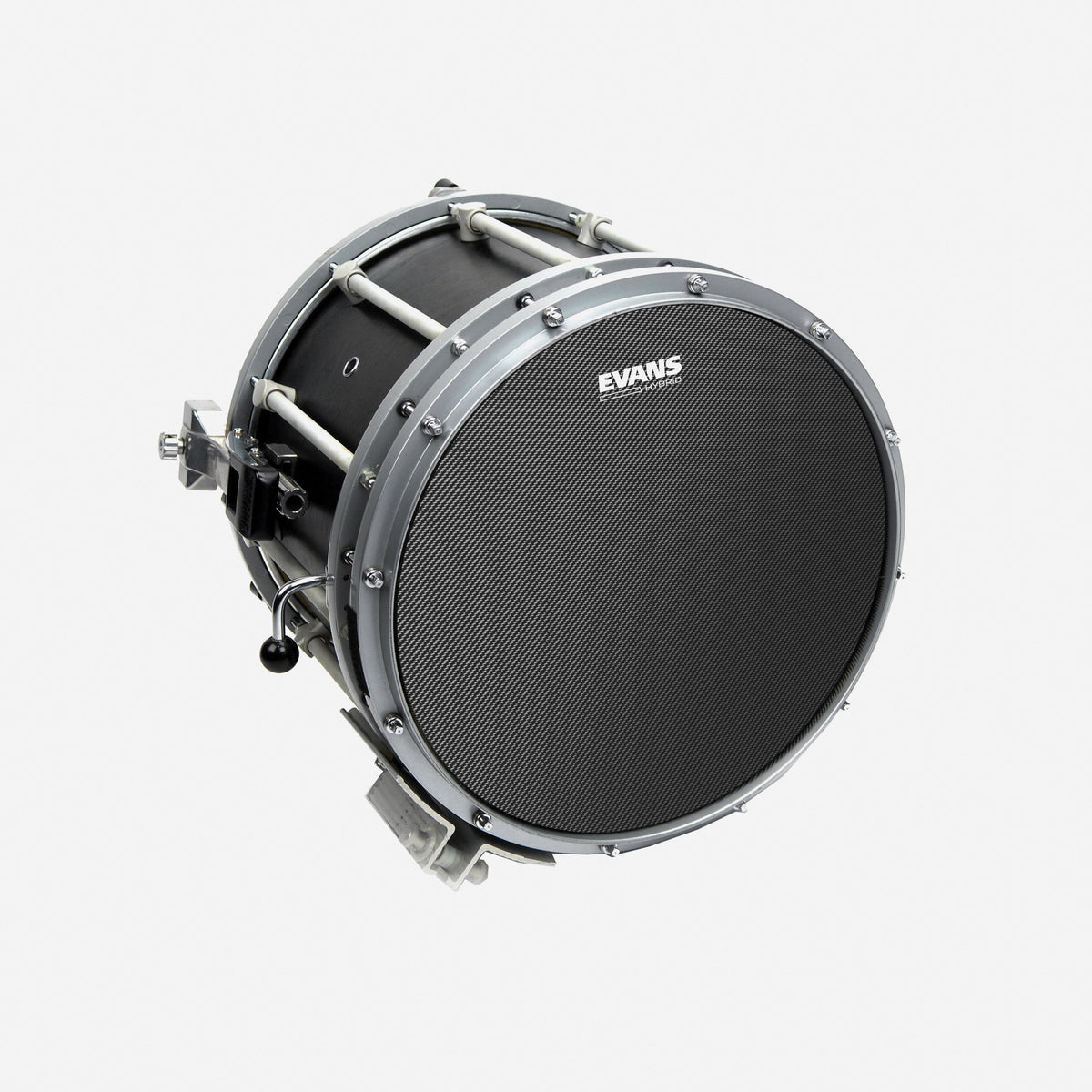Evans Hybrid Grey Marching Snare Drumhead - 14" - Image 3