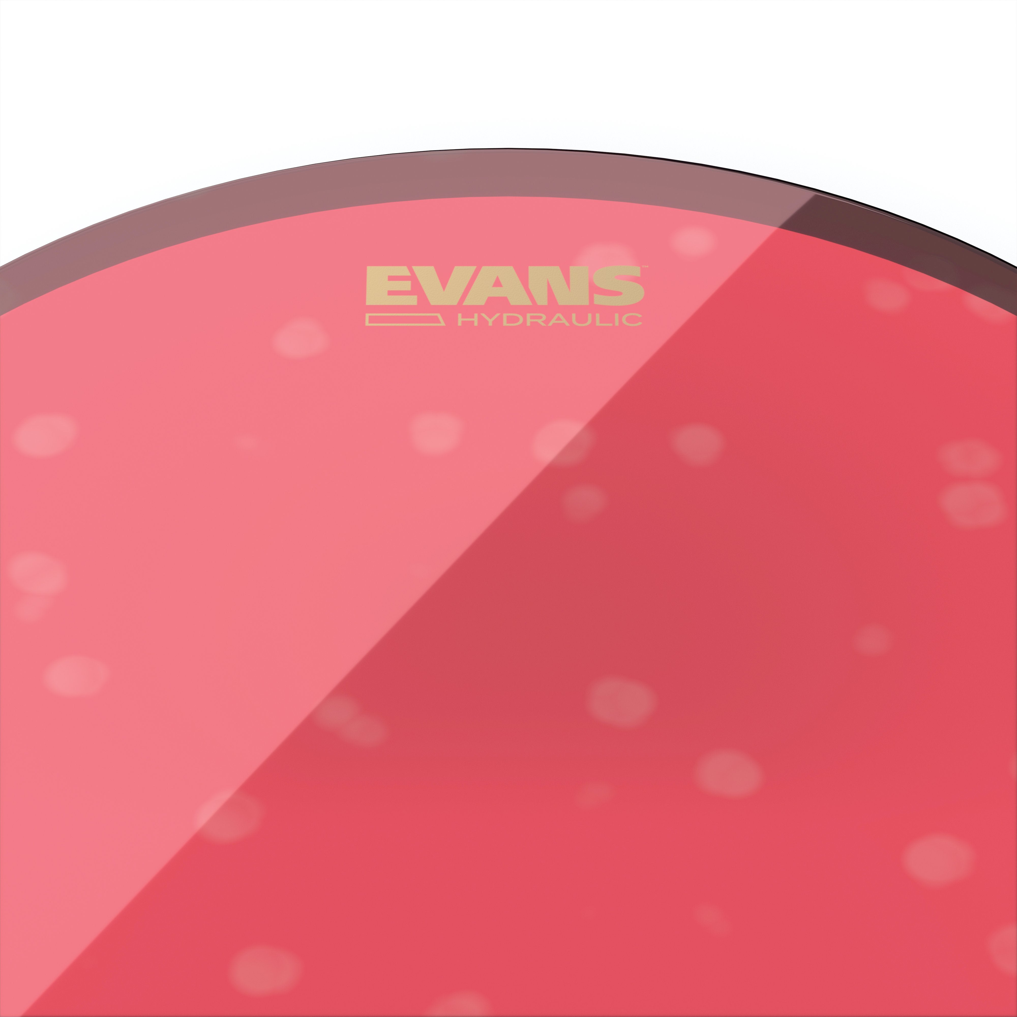 Evans Hydraulic Red Drumhead - 10" - Image 2