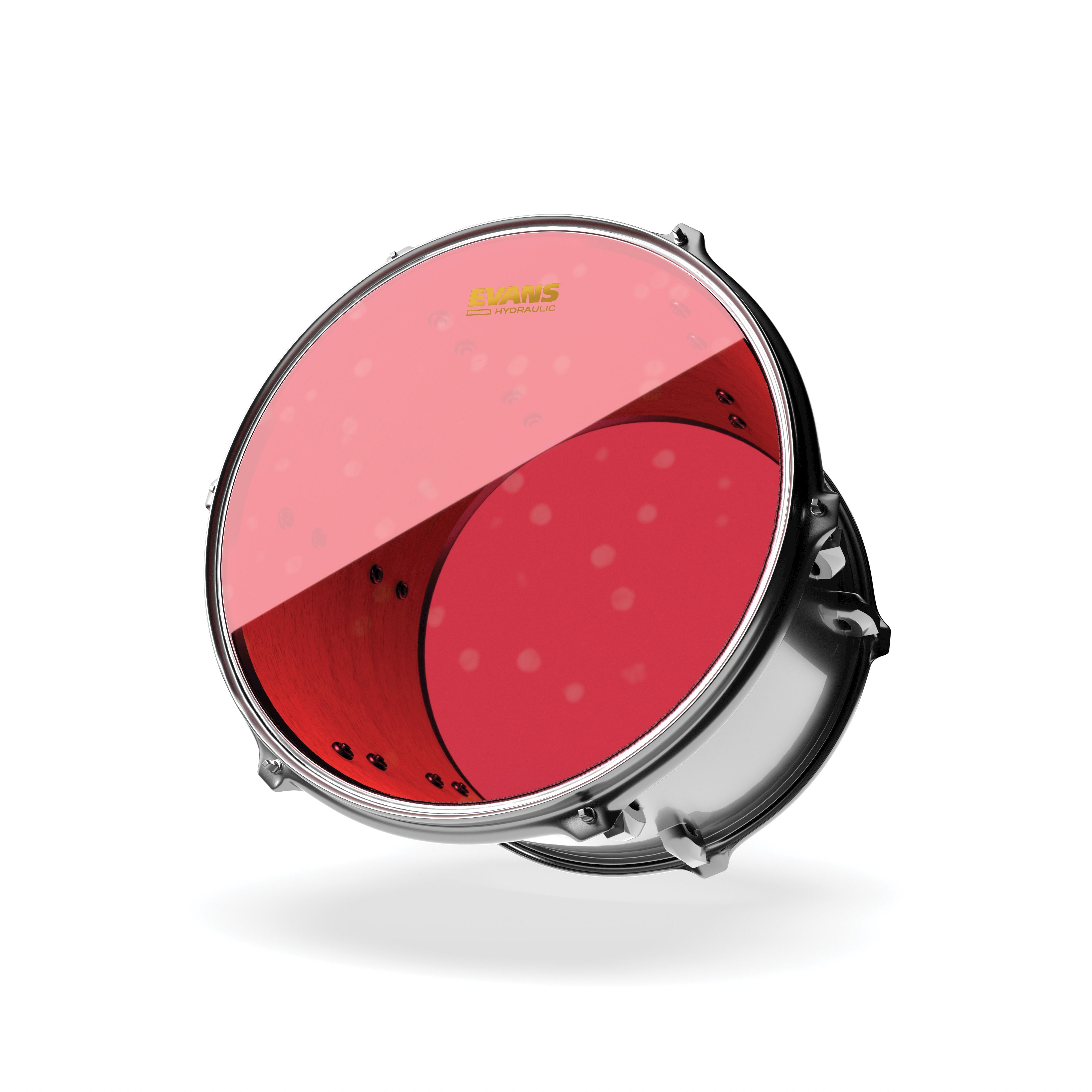 Evans Hydraulic Red Drumhead - 14" - Image 3