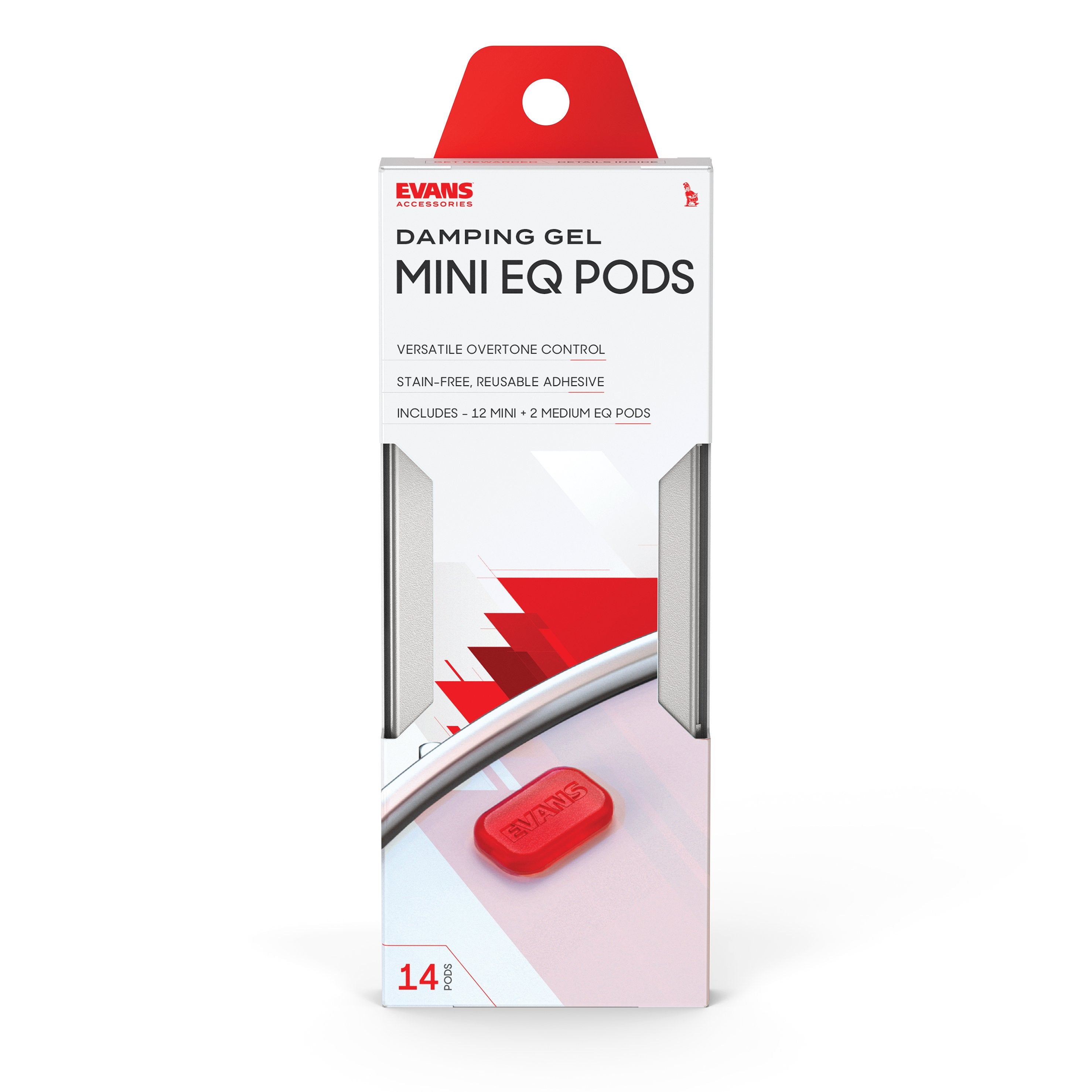 Evans Mini EQ Pods Drum Damper Gels - Image 4